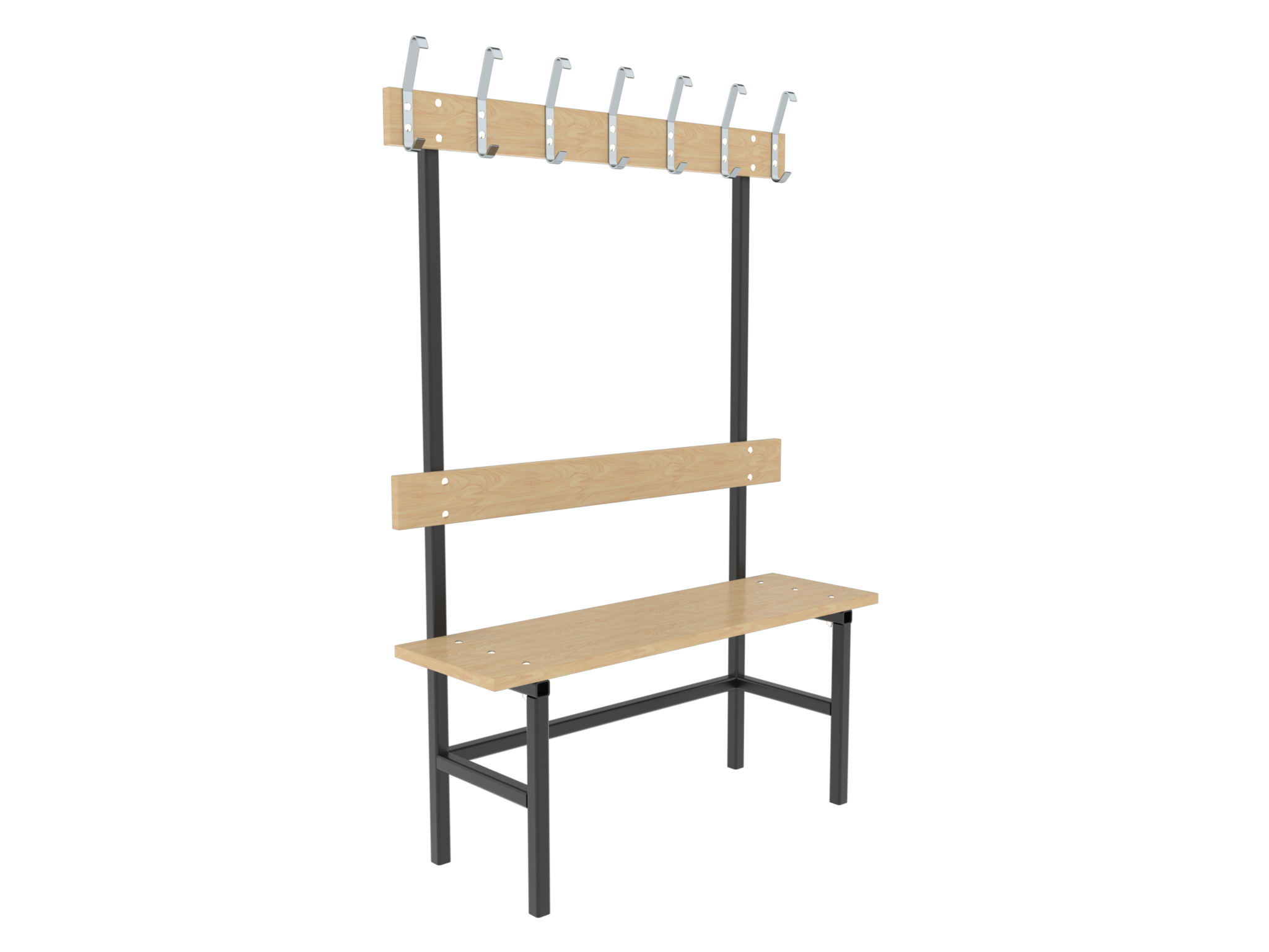 Typ 4 - Enkelsidig med kroklist